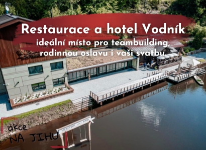 Restaurace a hotel Vodník - ideální místo pro teambuilding, rodinnou oslavu i vaši svatbu.